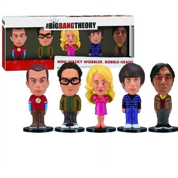 New in Box Funko The Big Bang Theory Mini Wacky Wobbler Bobble-Heads - Picture 1 of 6